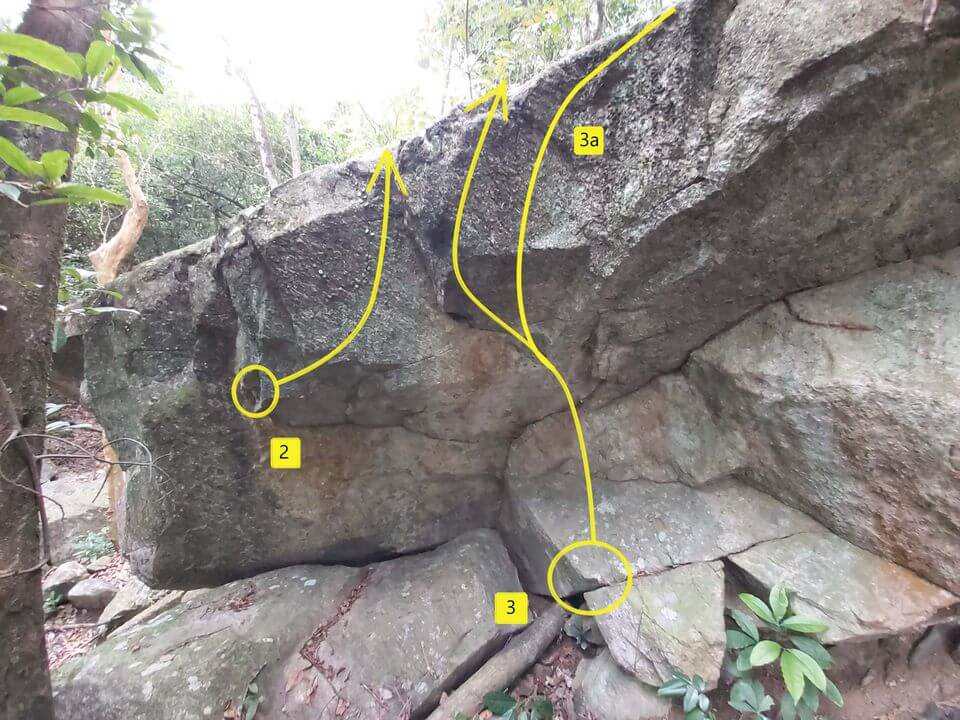 Sunset Forest Boulder - 2.2 Iron Wing Boulder - Bang & Hiding Mushroom & Sleepy High-way